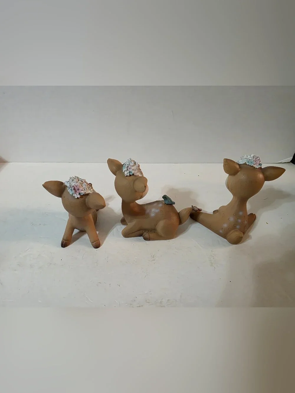 Baby Deer Fawn Set Of Cake Tp Figurines Baby Shower Reveal Parties